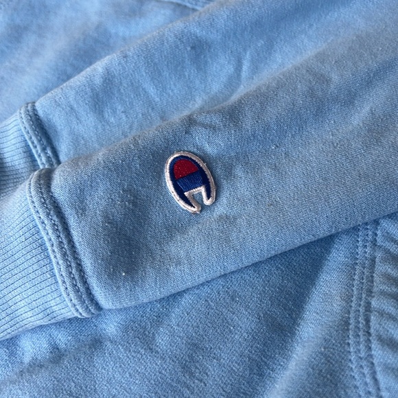 Champion sweatshirt size M, unisex. Light blue - Picture 4 of 4